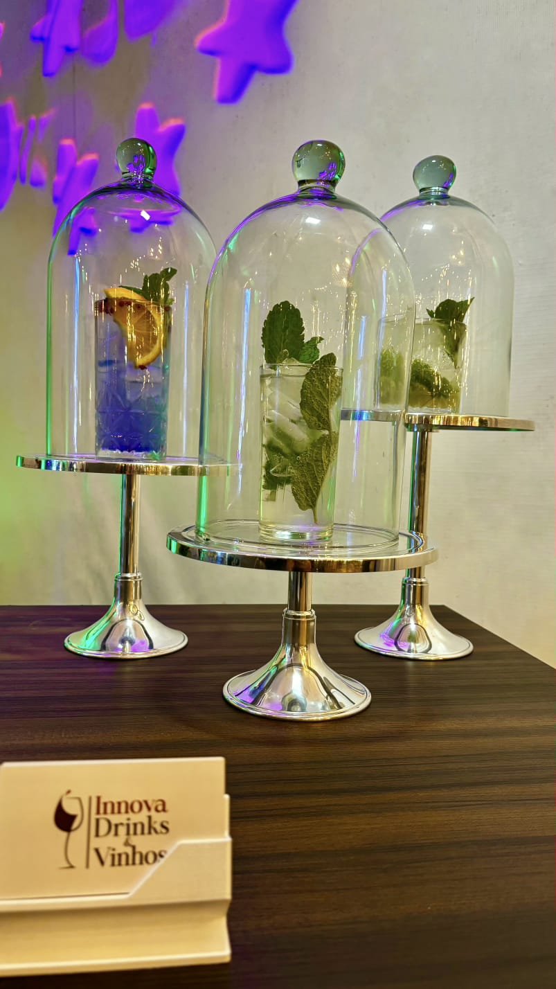 Apresentação Premium de Drinks